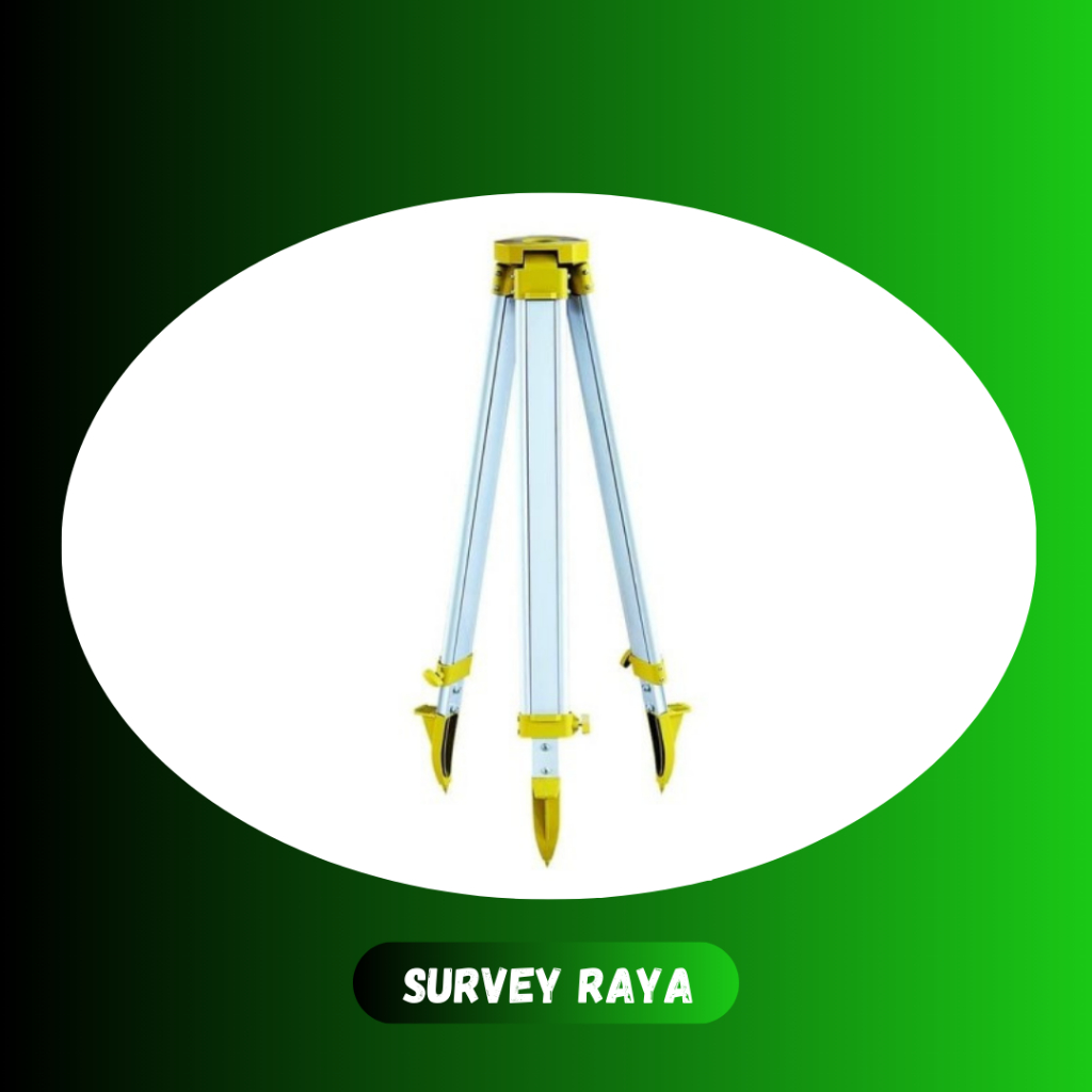 Tripod Alumunium Statif Total Station Theodolite Waterpass Geodetik