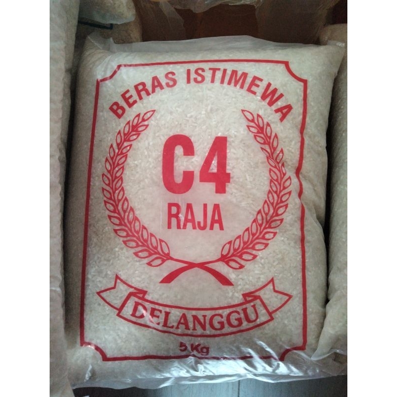 

beras C4 raja kemasan 5 kg