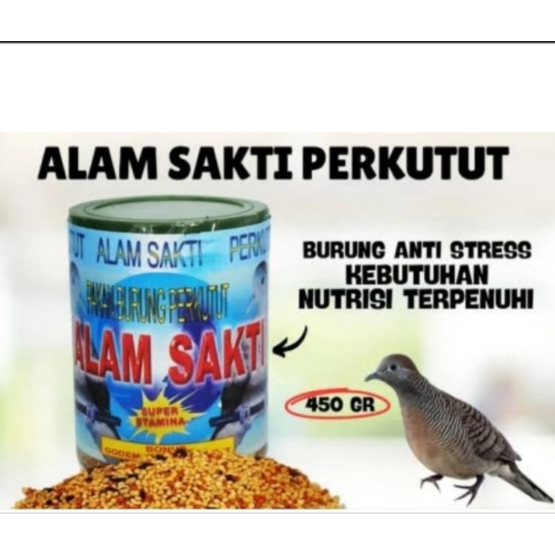 ALAM SAKTI PERKUTUT PAKAN BURUNG PERKUTUT