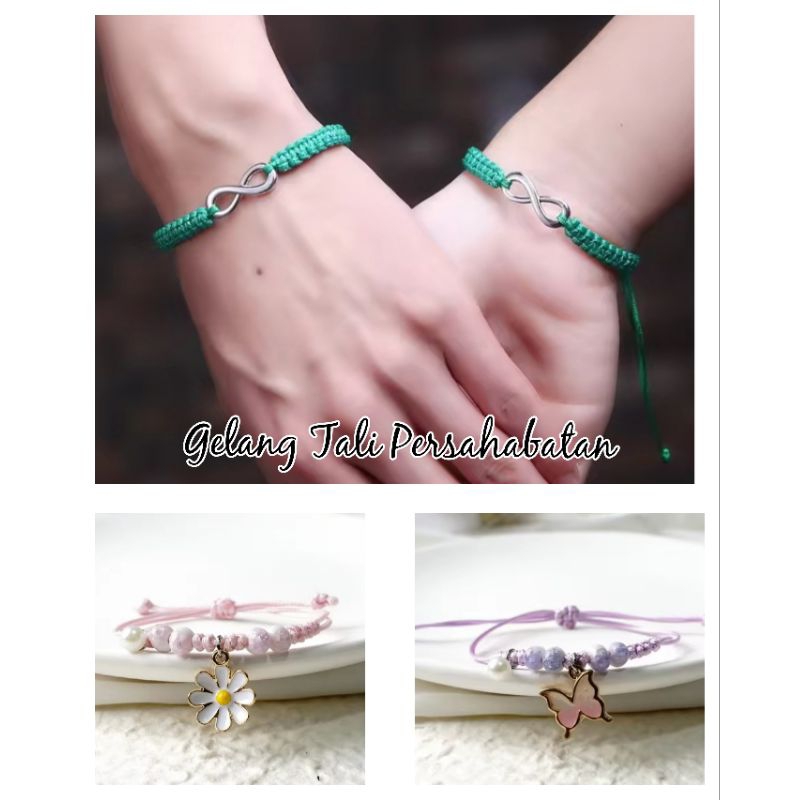 Gelang Tali Gelang Persahabatan Remaja Anak-anak