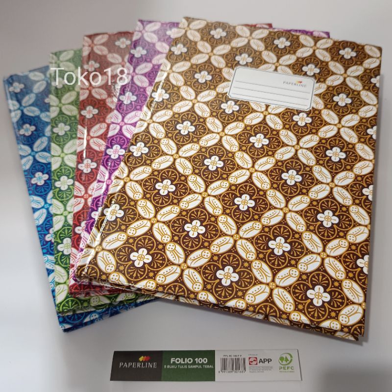 

Buku Hard Cover Folio 100 Lembar Paperline