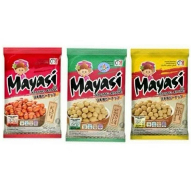 

MAYASI KACANG JEPANG RASA BAWANG JAGUNG PEDAS SPICY