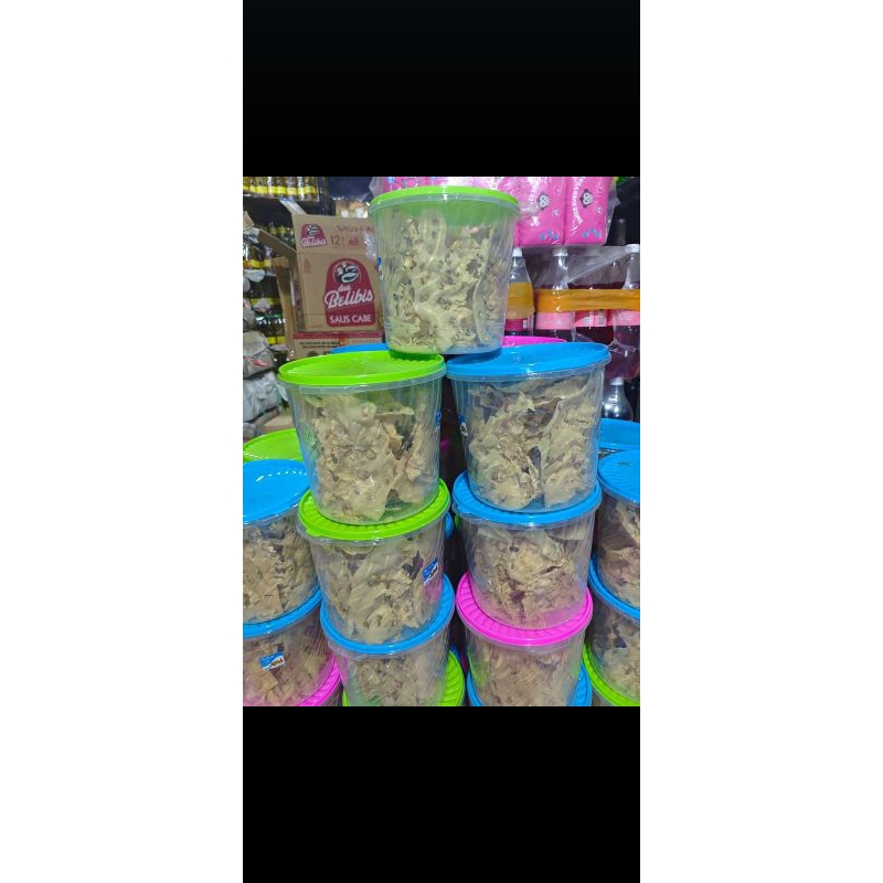 

Peyek Toples Aneka Toping