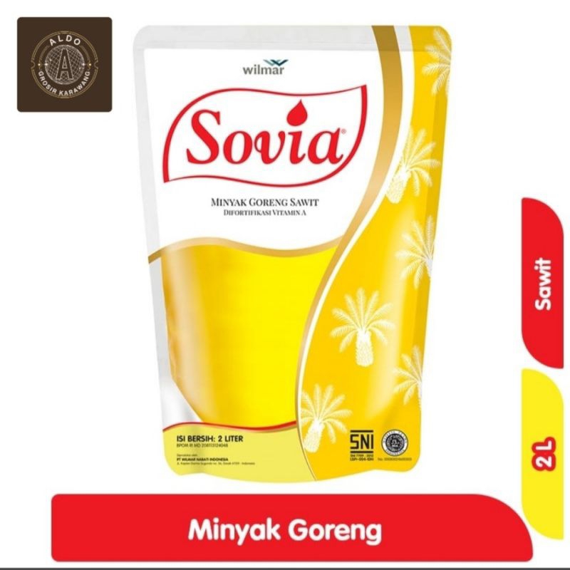 

Minyak Goreng Sovia 1 Liter