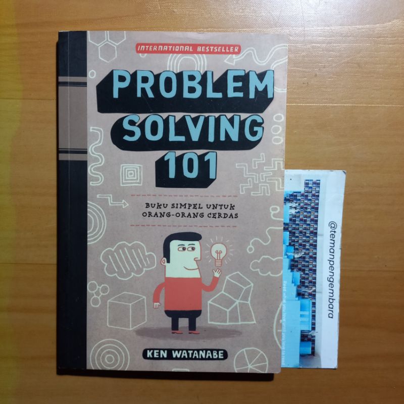 Buku ORIGINAL Problem Solving 101 Buku Simpel Untuk Orang-Orang Cerdas Ken Watanabe
