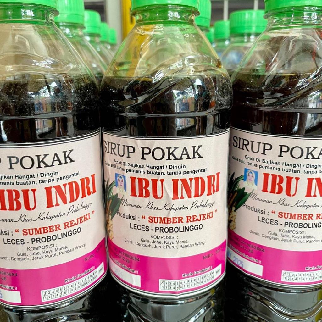 

600 ML SIRUP POKAK PREMIUM 100% GULA ASLI MINUMAN HERBAL POKAK IBU INDRI ASLI PROBOLINGGO