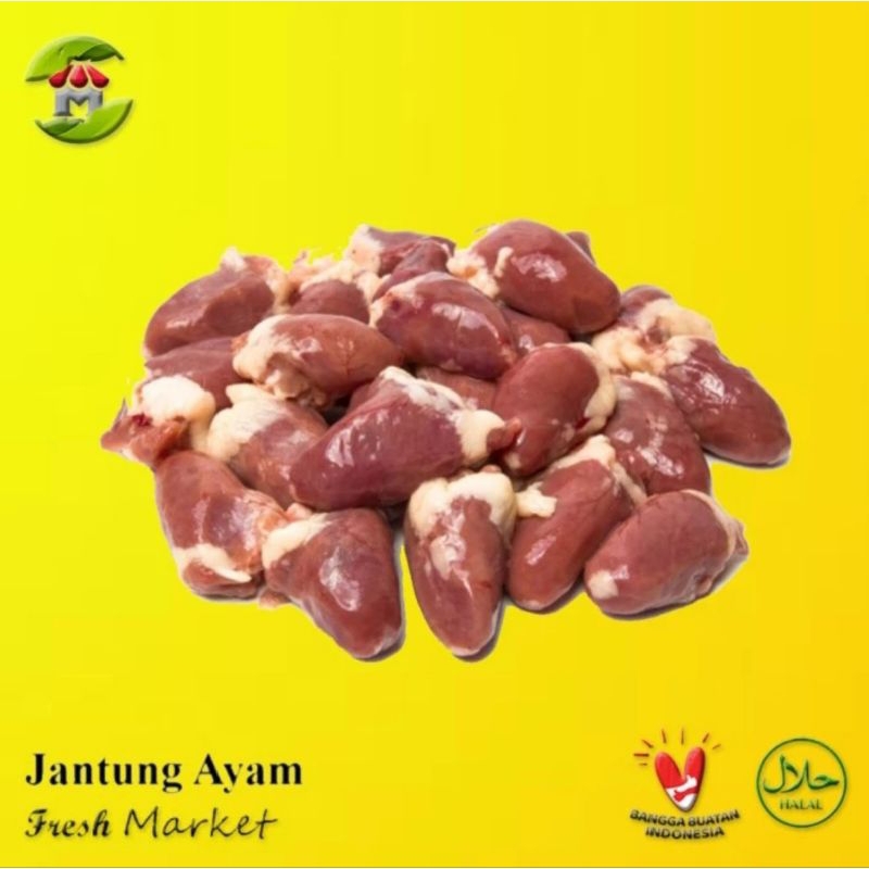 

Jantung ayam 1Kg Full jantung Halal