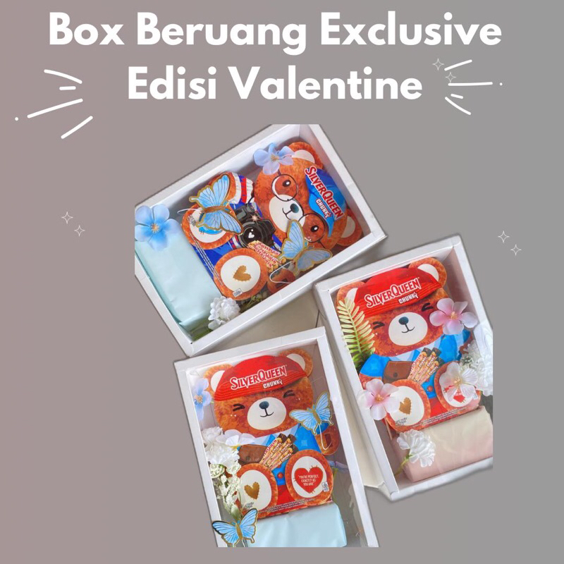 Gift Valentine/ hadiah edisi Valentine/ Valentine Days/ beruang