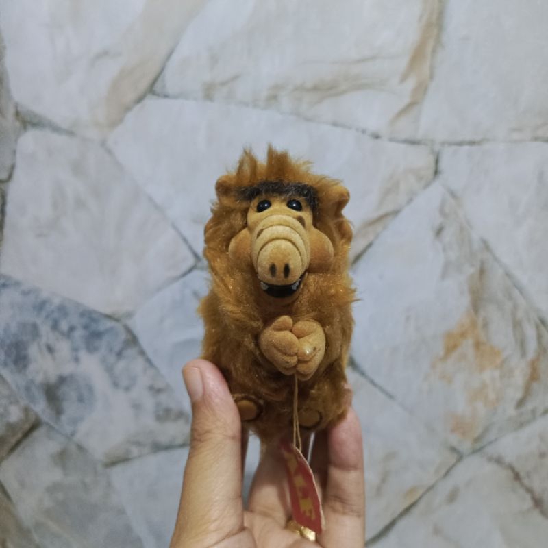 Boneka Vintage Alf the Alien Plush Clip On Hugger Russ TV Show 1987 Stuffed Animal Toy Rare