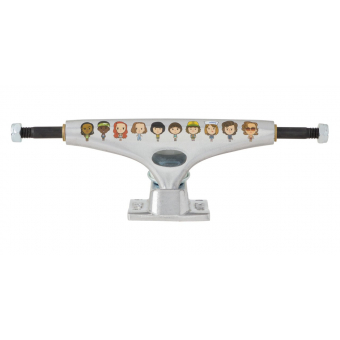 KRUX K5 STRANGER THINGS CREWS SILVER TRUCKS