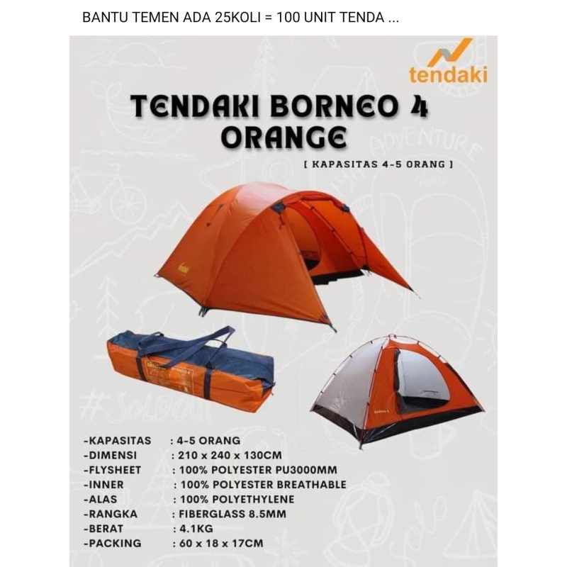 tendaki borneo 4