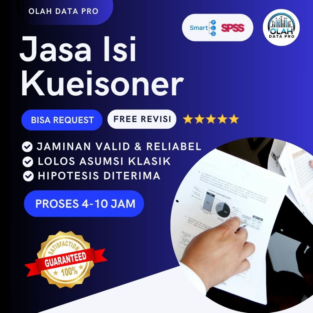 JASA ISI KUISIONER SURVEI/VALID DAN RELIABEL/KUISIONER ONLINE/SKRIPSI