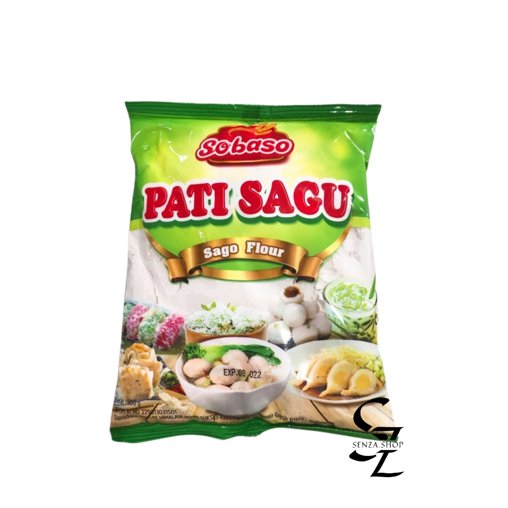 

SOBASO Pati Sagu Tepung Sagu Sago Flour 500 gr