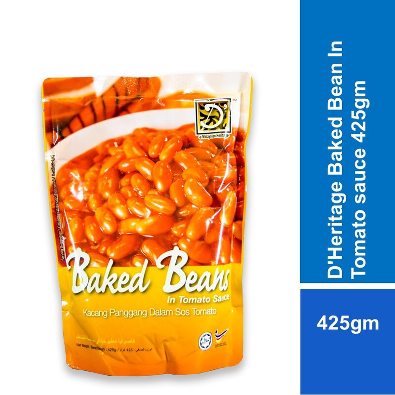 

Kacang Panggang dalam Saus Tomat 425gr