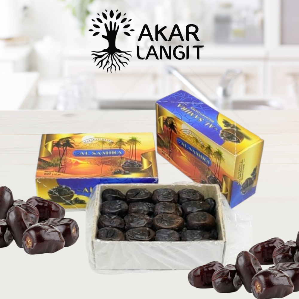 

Kurma Madu Bam Barari Sabz Nakhl 500gr Mazafati Al Samira Dates Import Premium Quality