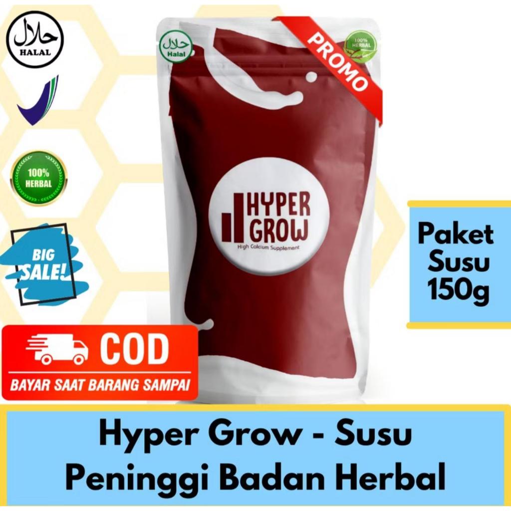 

HYPER GROW SUSU Peninggi Badan Original 100% Terlaris HALAL BPOM