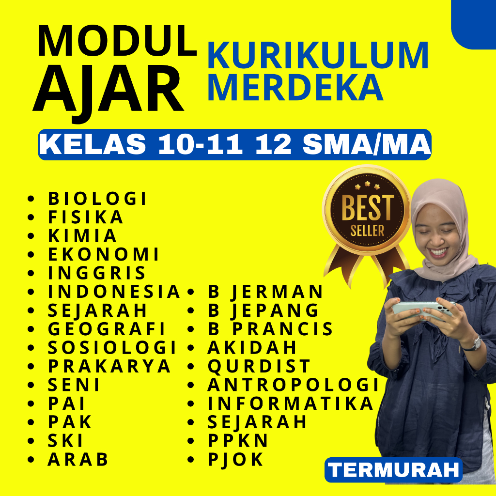Perangkat pembelajaran kurikulum merdeka Modul ajar SMA/MA/SMK
