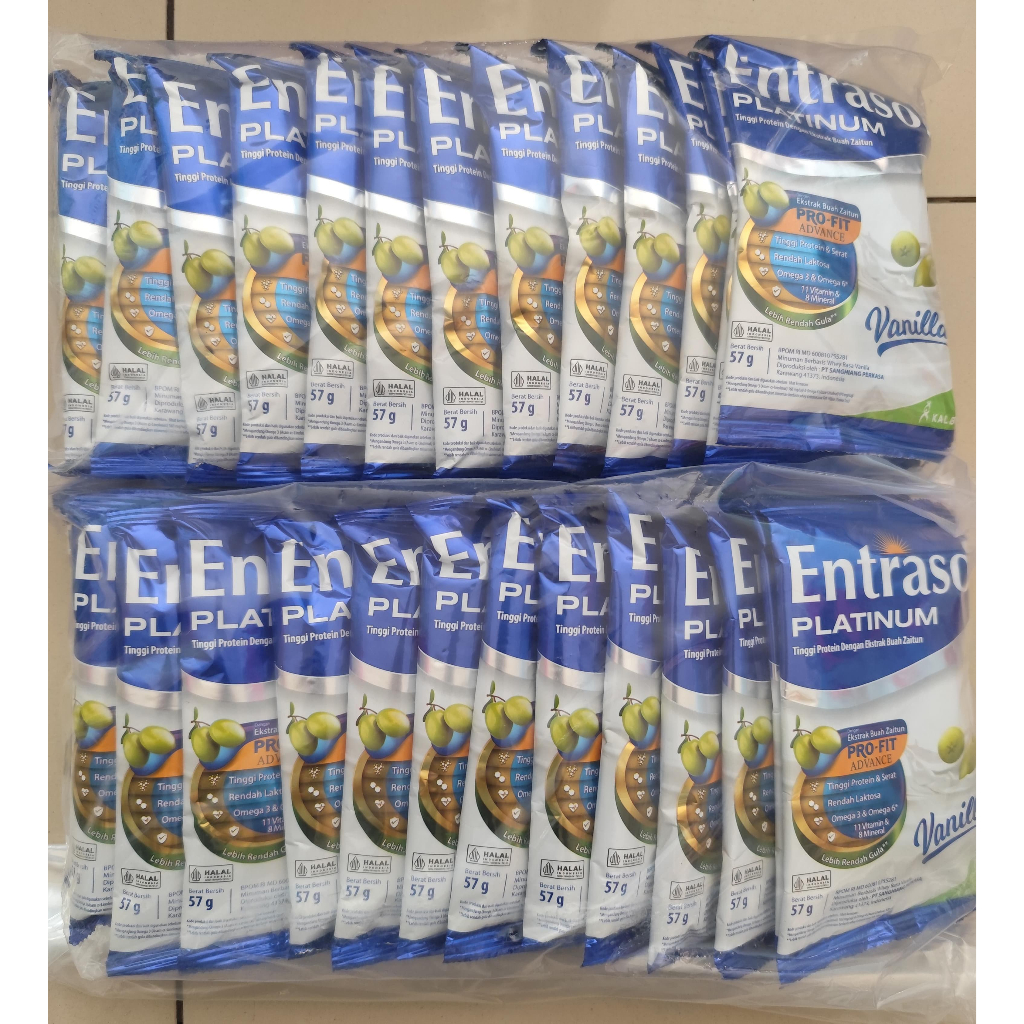 

Entrasol Platinum rasa vanila 800g sachet 2026