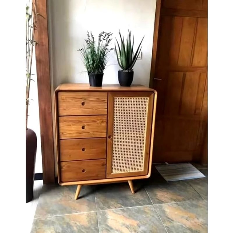 meja nakas meja nakas minimalis nakas kamar tidur meja kombinasi rotan nakas rotan nakas minimalis