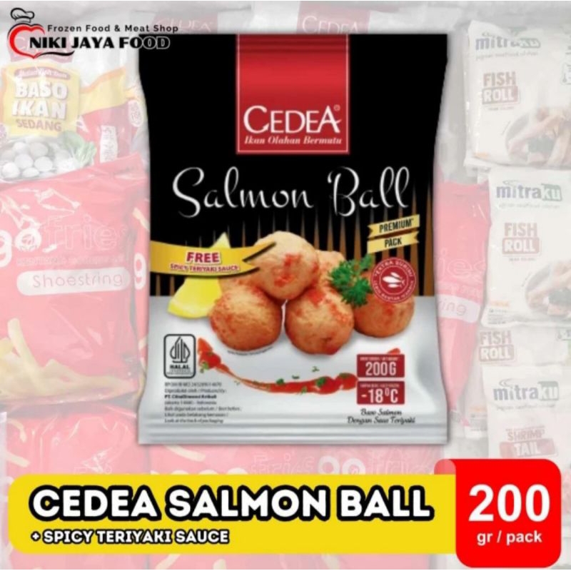 

Salmon Ball Cedea 200 gram || Niki Jaya Food