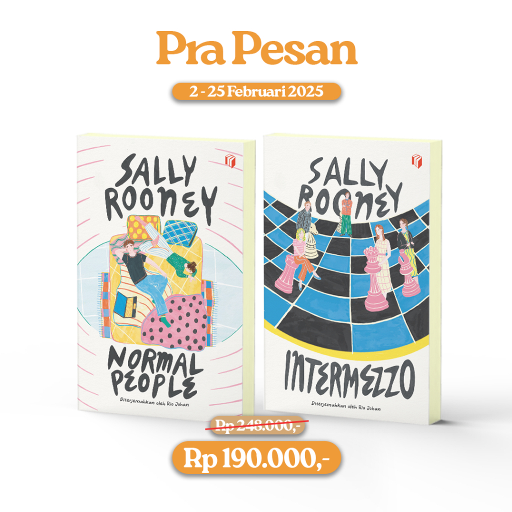 Paket Bundling Sally Rooney - Intermezzo & Normal People | Shira Media
