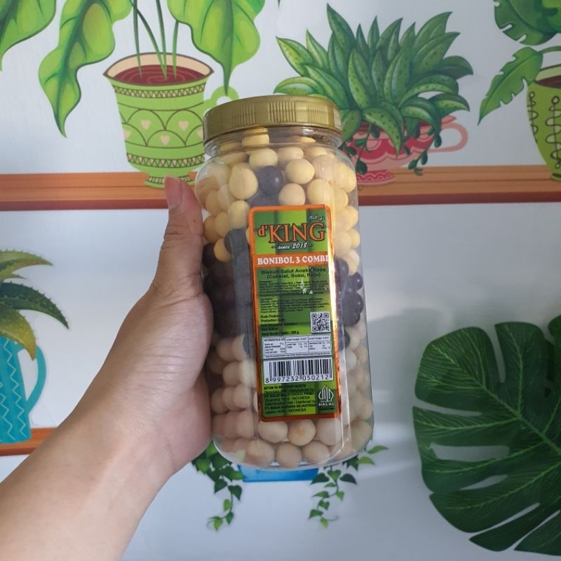 

BONIBOL COKELAT DAN BONIBOL 3 COMBI TOPLES 250 GRAM BOLA BISKUIT