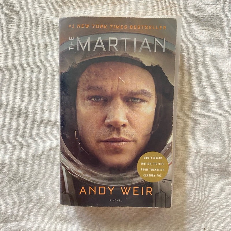 Buku Novel Import The Martian - Andy Weir Preloved ORIGINAL
