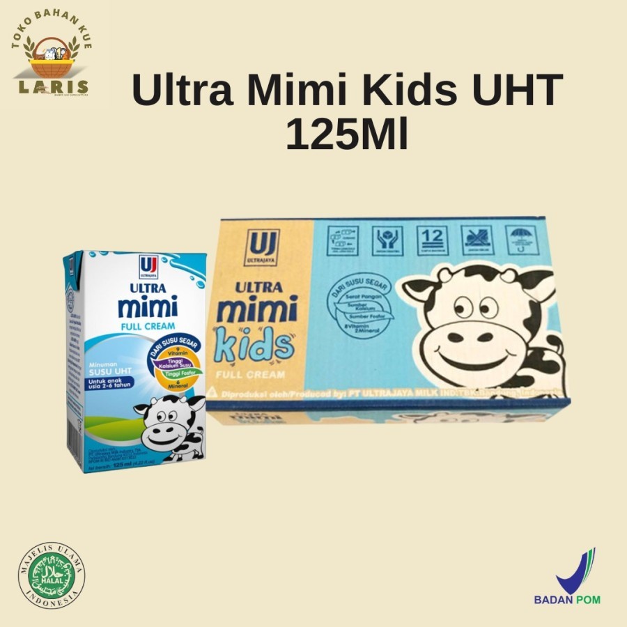 

ULTRA MIMI KIDS FULL CREAM 1 DUS ( 40@ 125 ML)