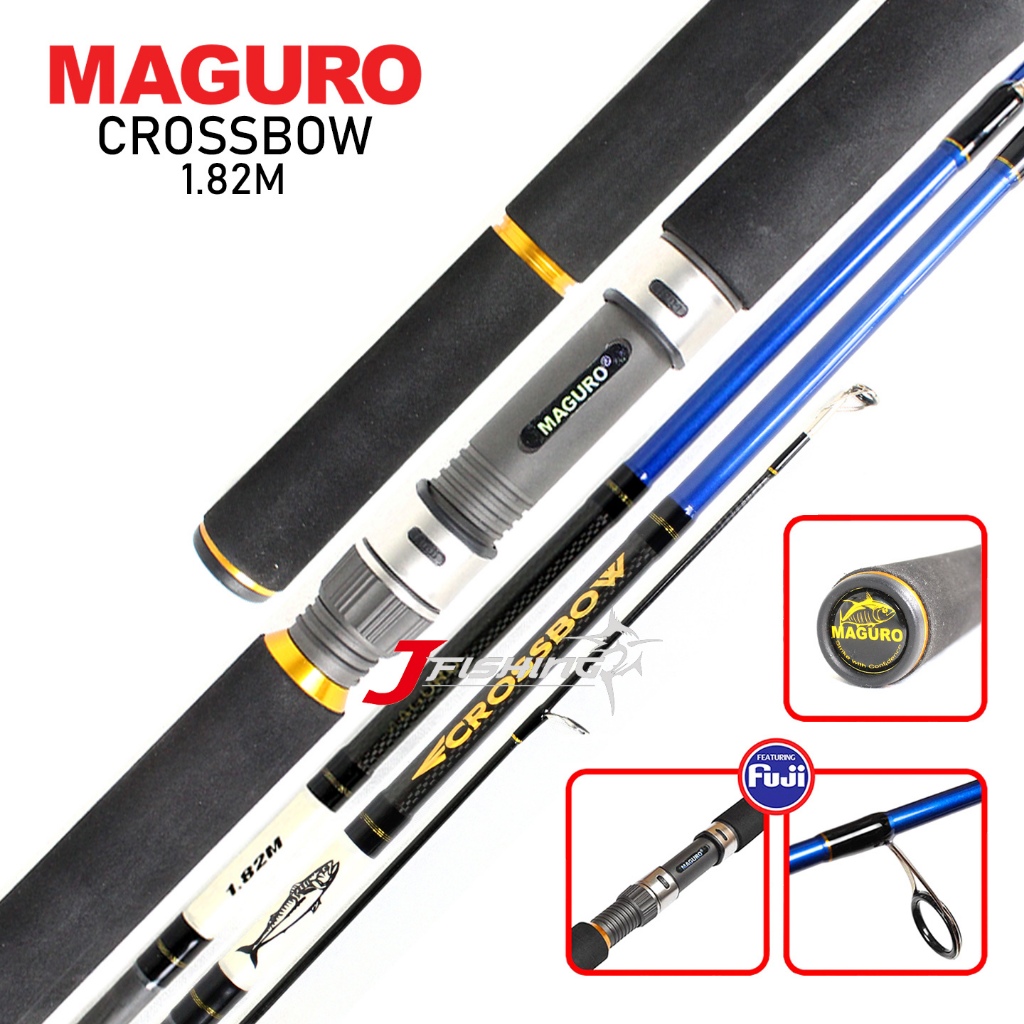 Joran Spinning MAGURO CROSSBOW |180CM |10-25lbs