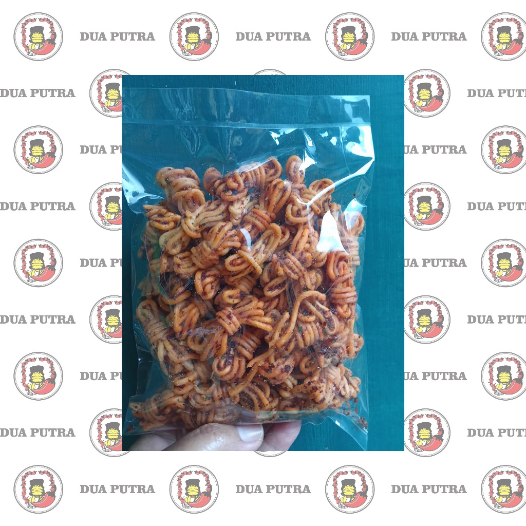 

Mie Lilit Mie Gulung Pedas 220gr Snack Dua Putra