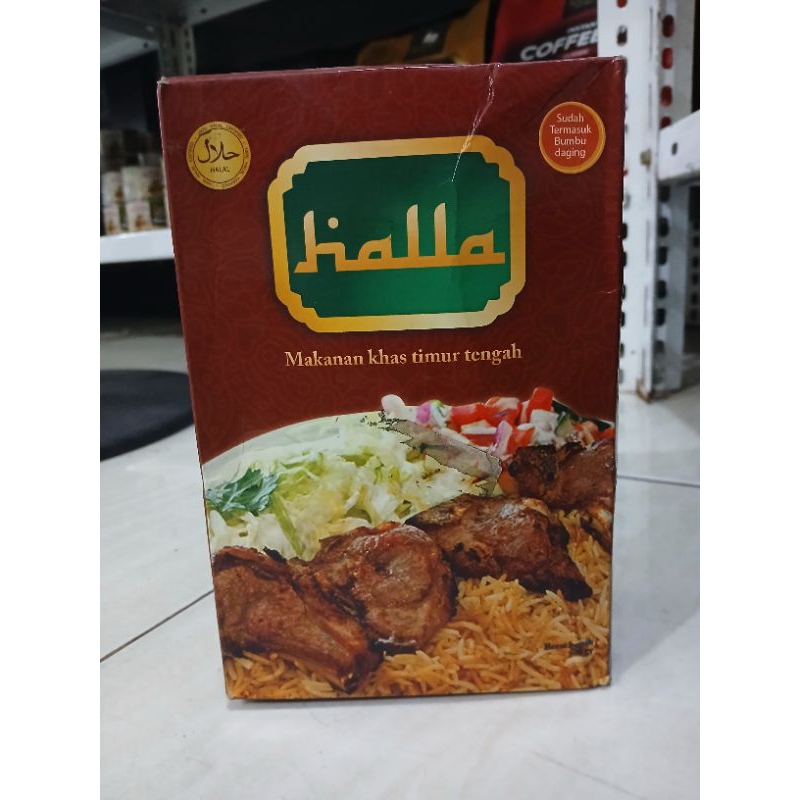 

Halla makanan khas Timur Tengah 570g exp 2026