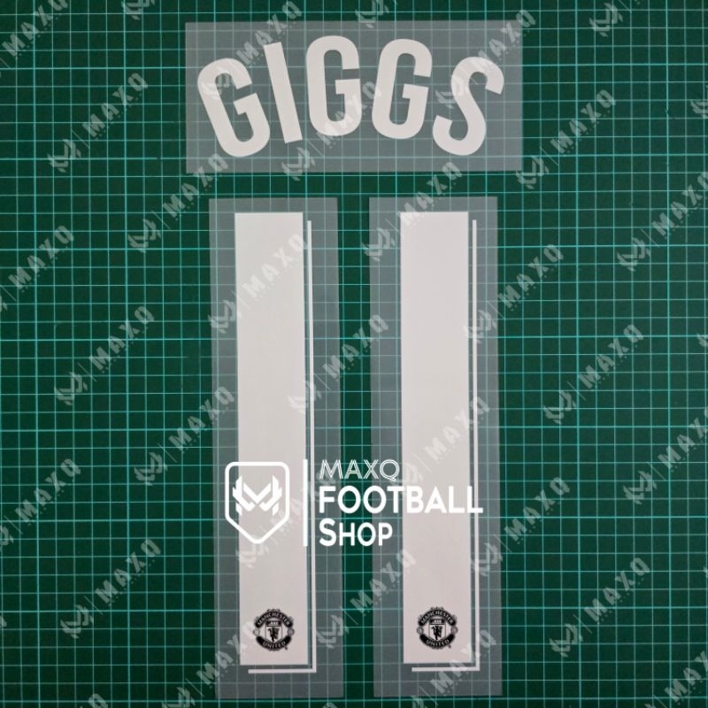 NAMESET GIGGS 11 MANUNITED MUFC HOME 3RD THIRD 2012 / 2013 CUP Ver.