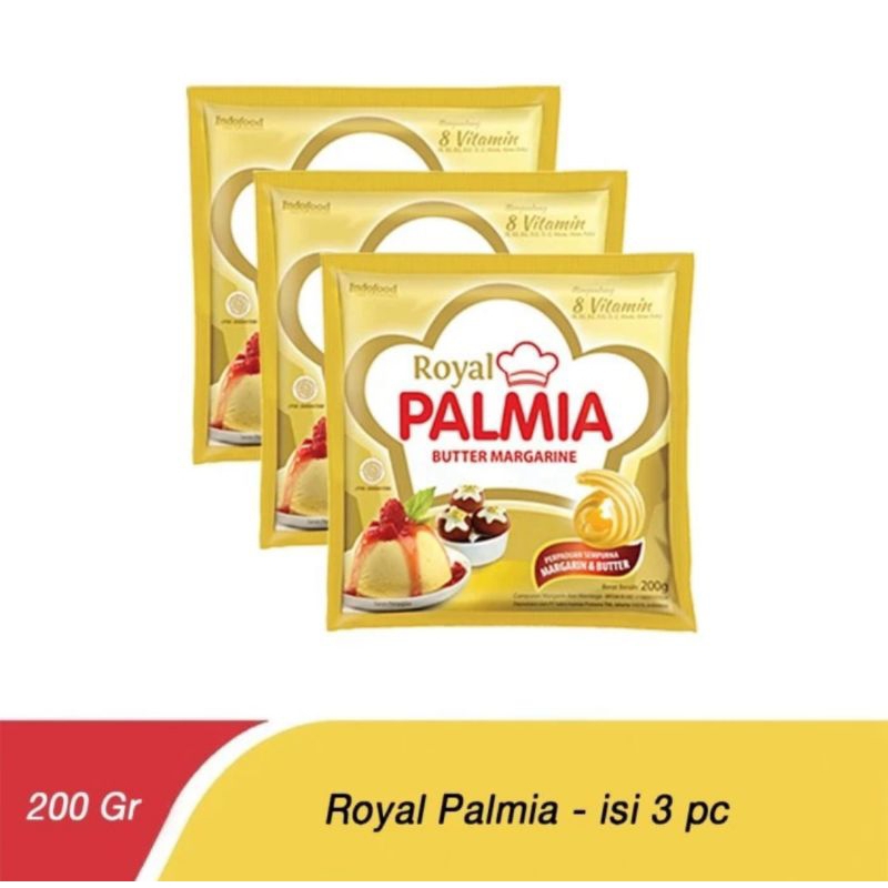 

FREE PACKING- 3Pc Royal Palmia Margarin 200gr