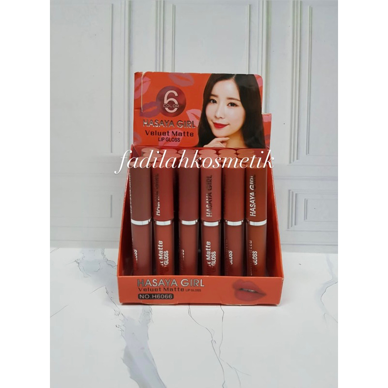 [LUSINAN] LIPGLOSS HASAYA GIRL VELVET MATTE