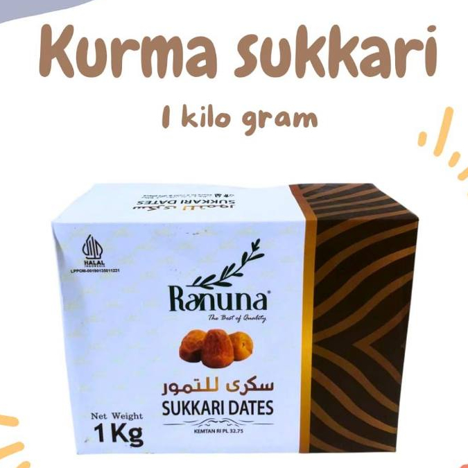 

Kurma Sukkari Ranuna 1kg