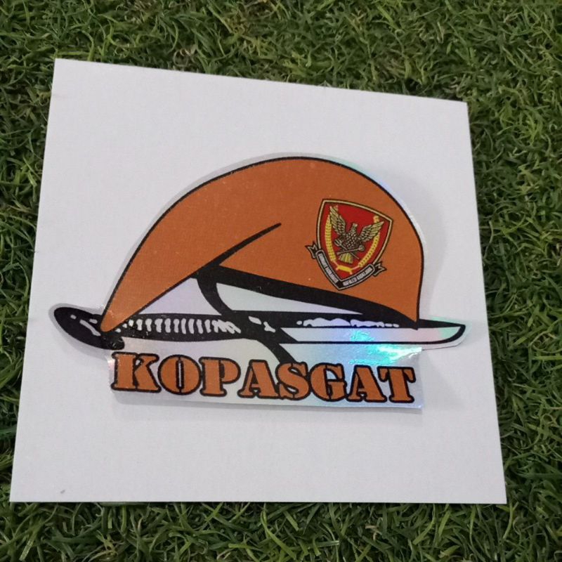 

stiker Hologram glossy KOPASGAT