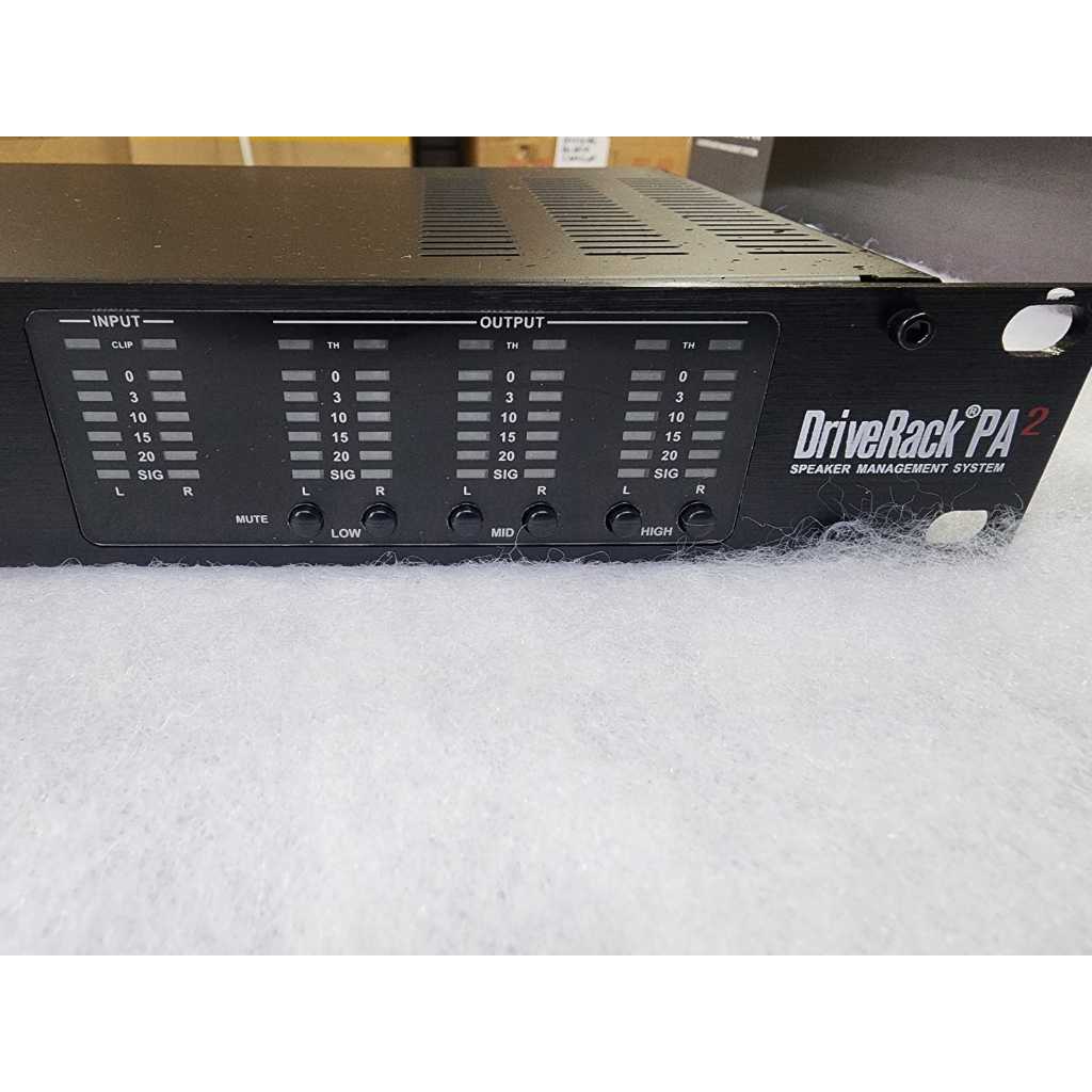 Digital Speaker Management DBX PA 2 DriveRack PA2