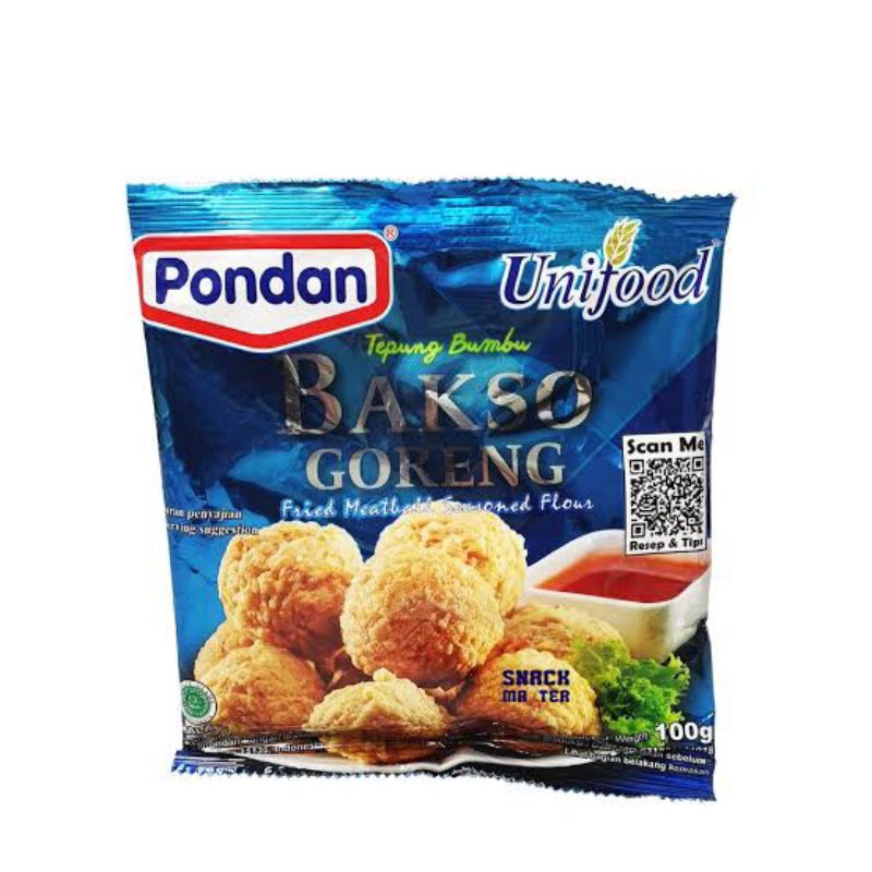 

Pondan Tepung Bumbu Bakso Goreng 100 Gr