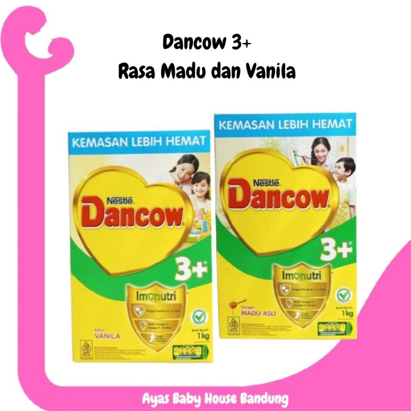 

Nestle Dancow 3+ 1kg Susu Pertumbuhan Rasa Madu 3-5 Tahun 1kg / 750 gr