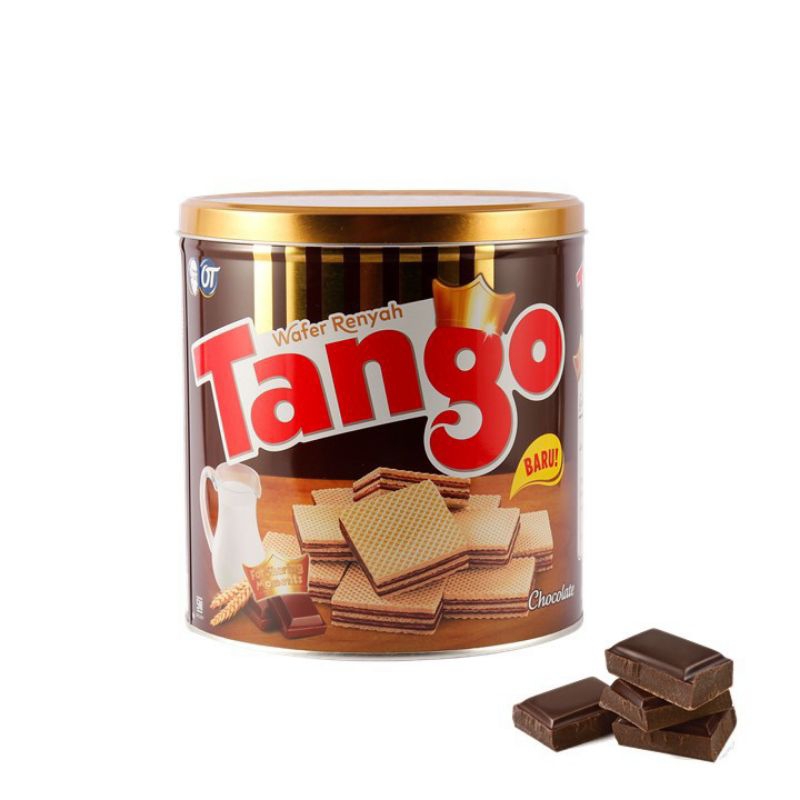 

Wafer tango rasa cokelat kaleng