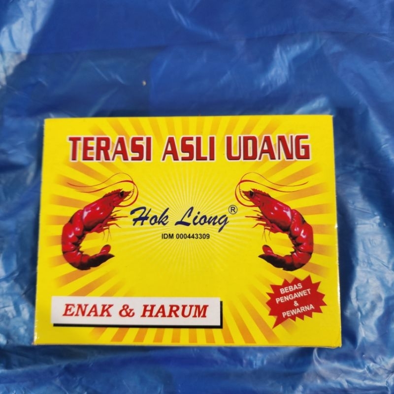 

terasi udang hok liong belacan asli