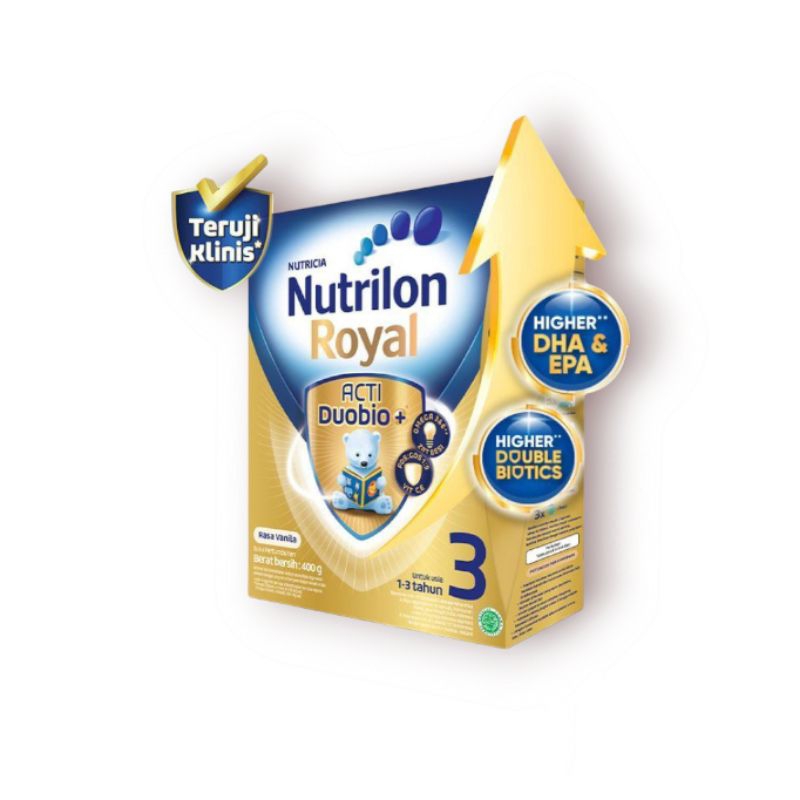 

Nutrilon Royal 3 Pronuta Plus Susu Pertumbuhan 400 gram