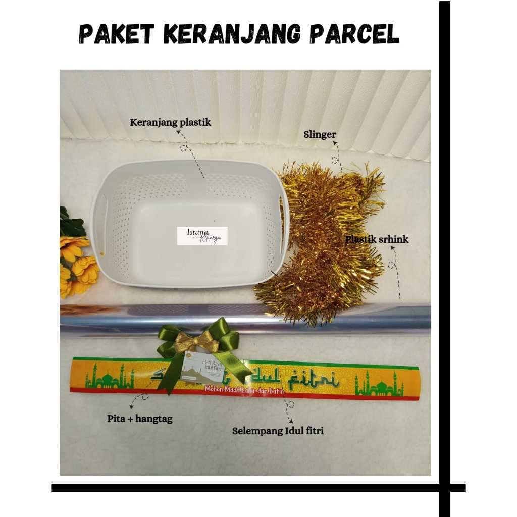 

Paket Hemat Keranjang Parcel Lebaran Hari Raya Idul Fitri/Parcel Lebaran/Hampers Lebaran