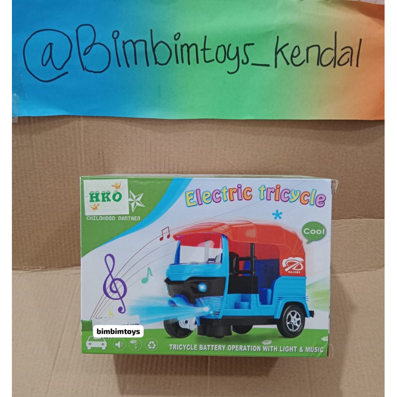 MAINAN ANAK BAJAJ BUMP AND GO / MAINAN MUSIK BAJAJ LED LIGHT AND SOUND / BAJAJ MINI