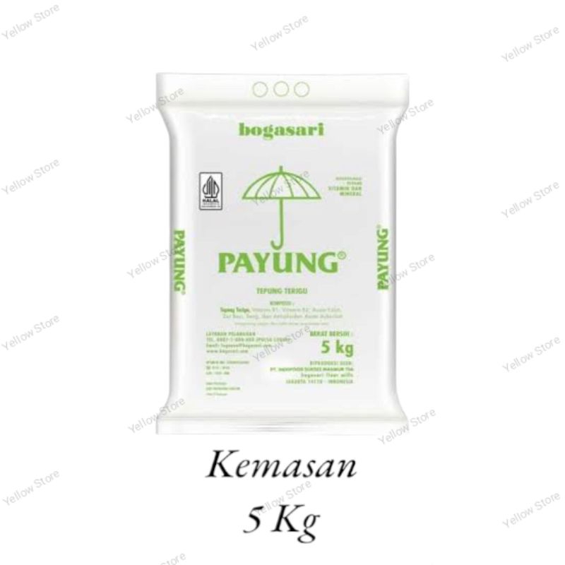 

Tepung Terigu Cap Payung 5kg