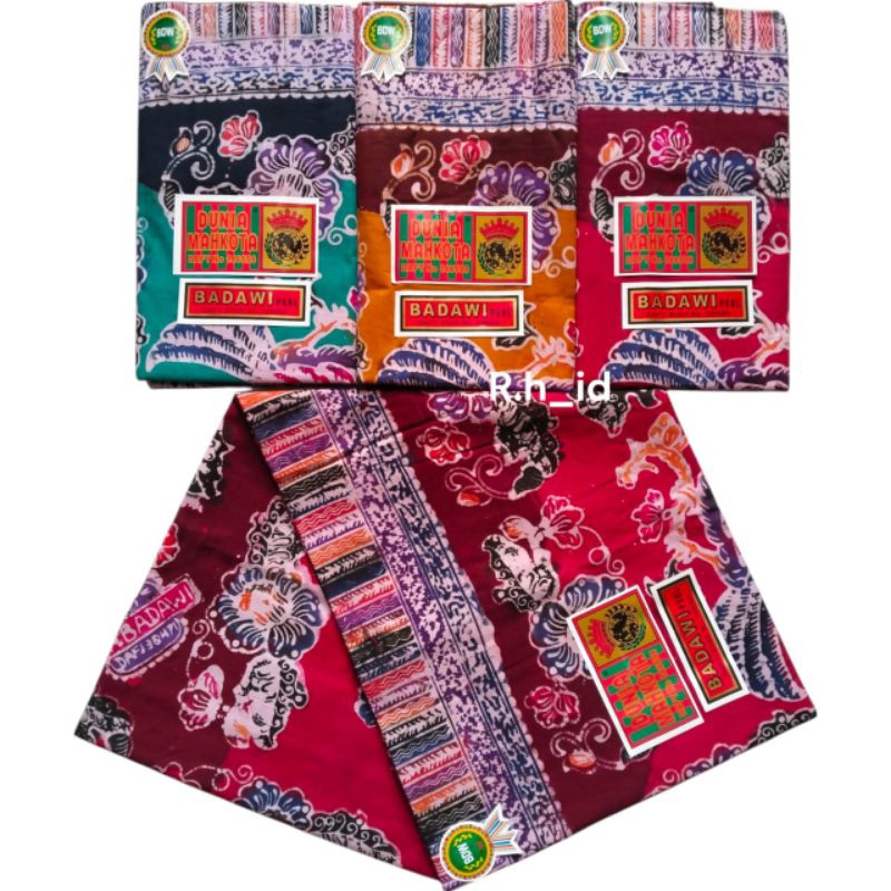 KAIN JARIK GENDONG GENDONGAN SELENDANG BAYI DUNIA MAHKOTA BADAWI MOTIF BURUNG SPESIAL BATIK TULIS