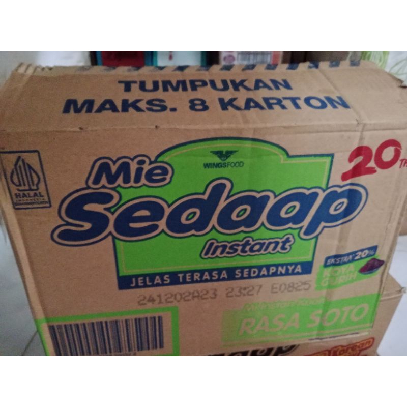 

SEDAP RASA SOTO 1KARTON isi 40pcs