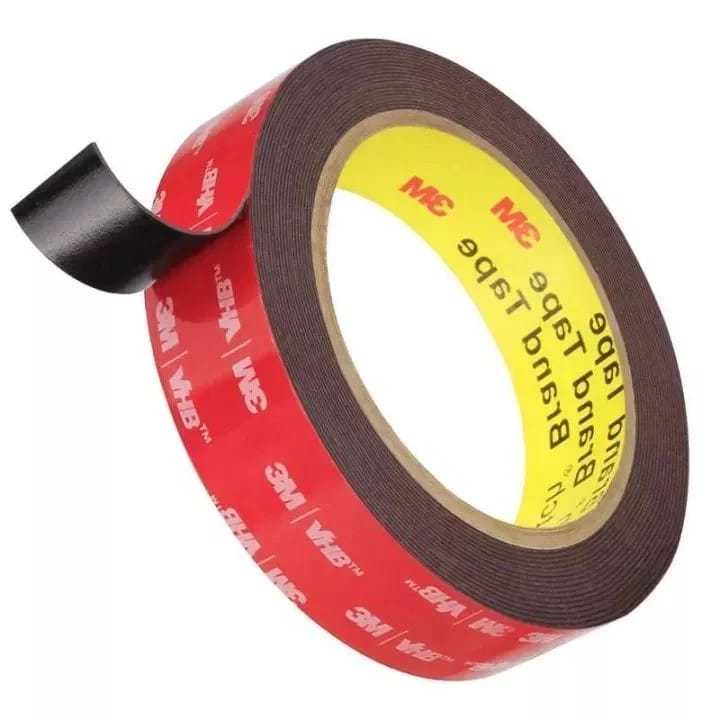 

Double Tape 3M Foam Merah 2 cm x 4.5 meter 1 dus (200 pcs)