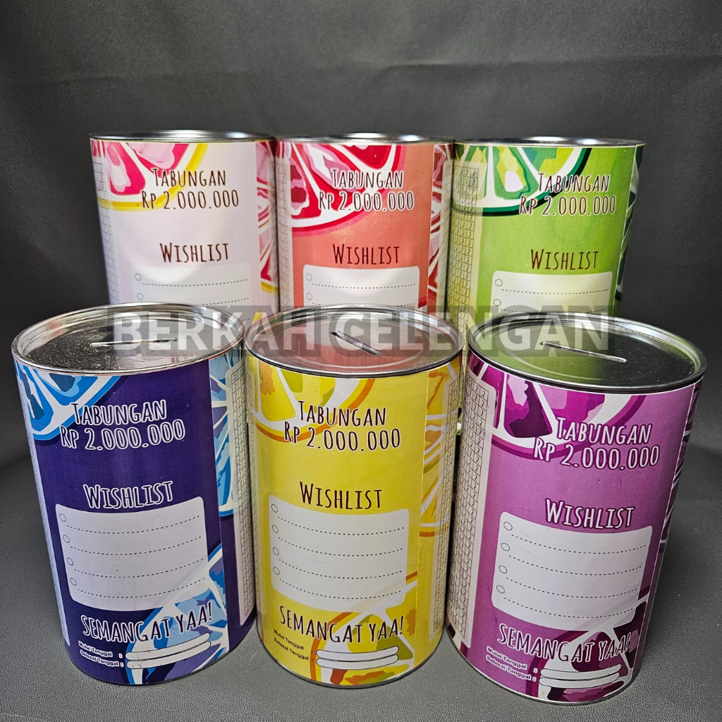 TABUNGAN TARGET 2K TARGET 2JT CELENGAN SMALL CELENGAN TARGET BUKA TUTUP CELENGAN ANAK