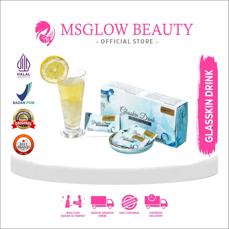 

GLASSKINDRINK BY MSGLOW ORIGINAL TURUN HARGAAAAA